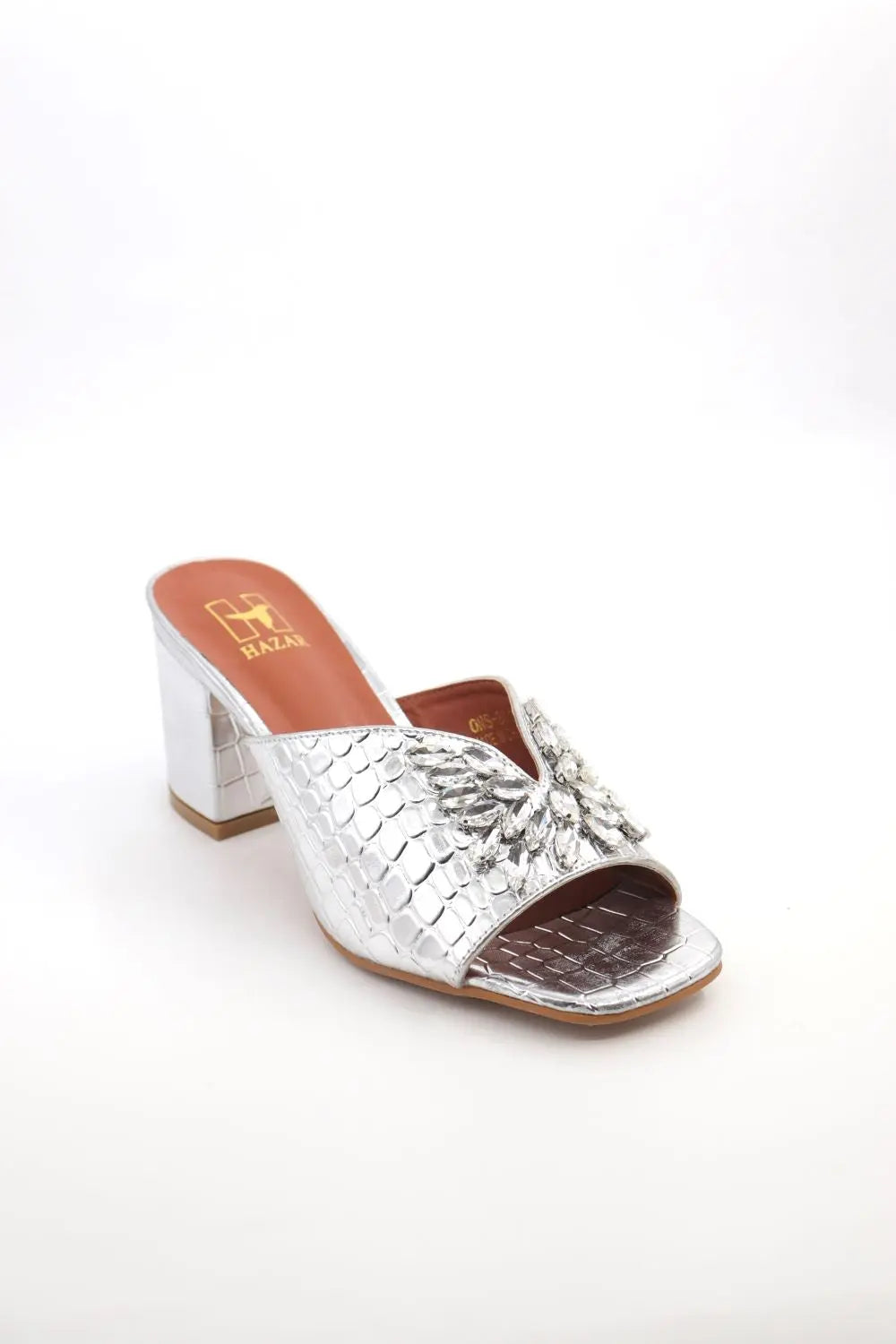 Heel Mule Voile Fashion