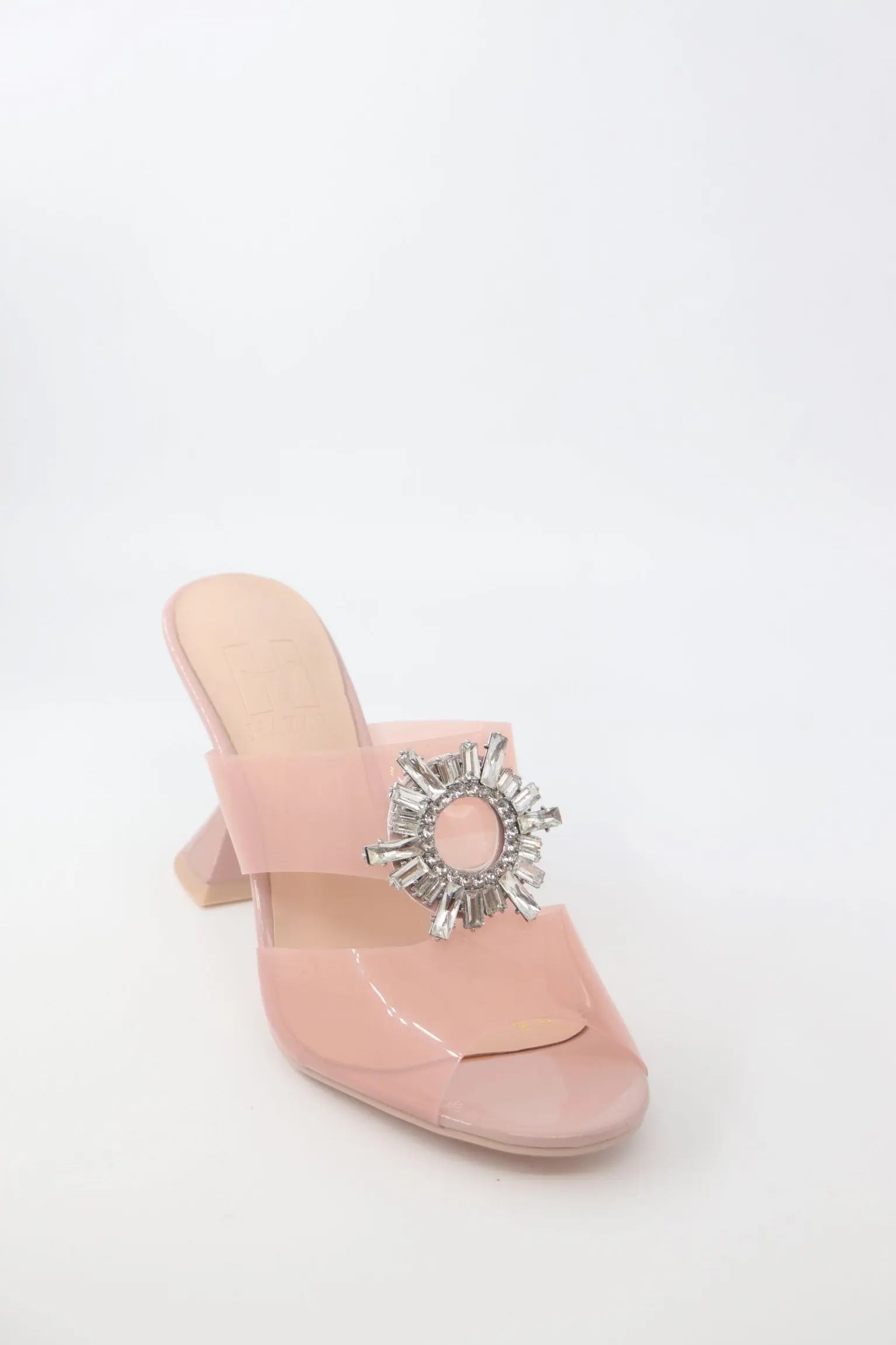 Heel Mule Voile Fashion