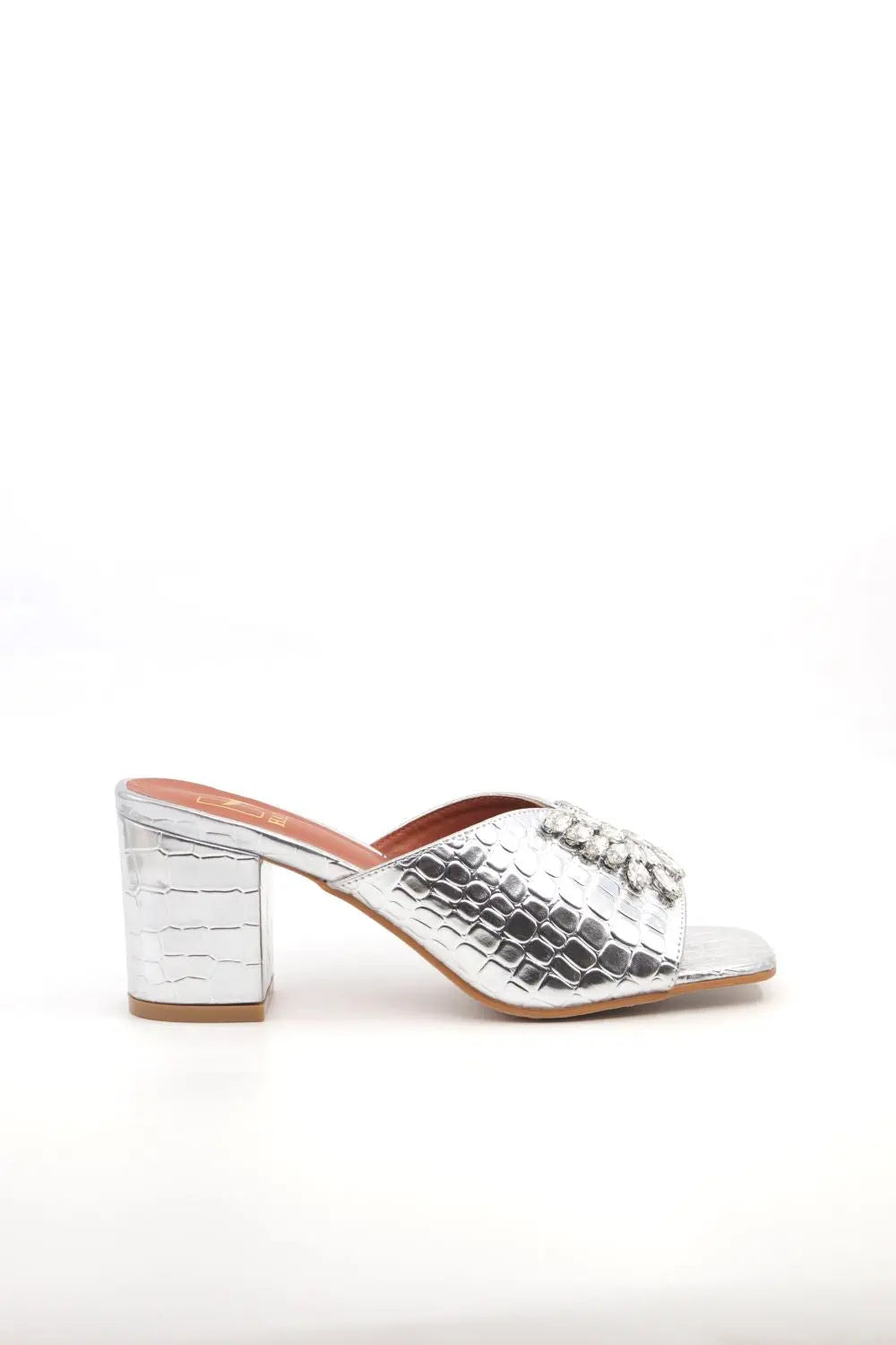 Heel Mule Voile Fashion