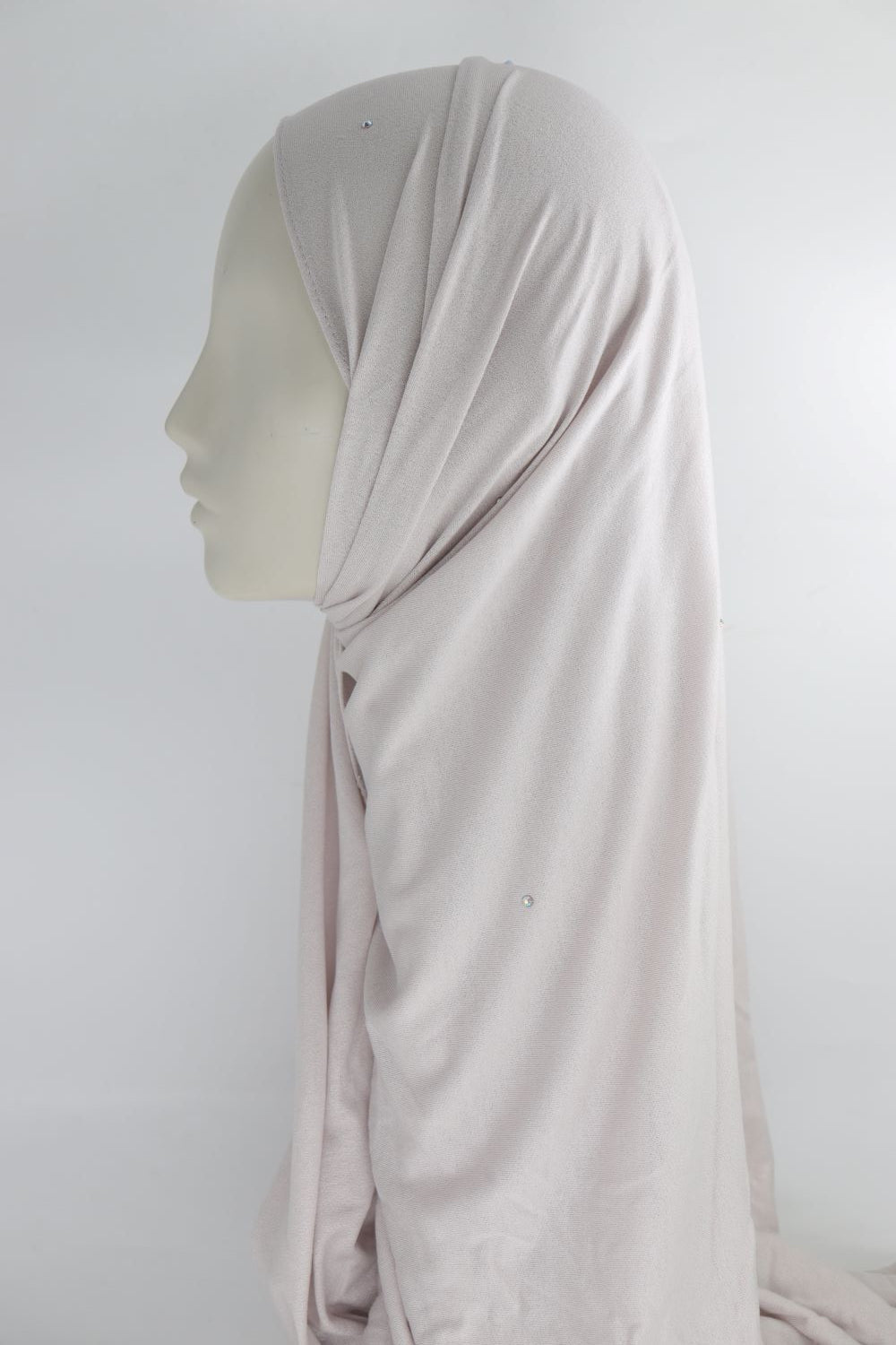 Hijab With Crystal Voile Fashion