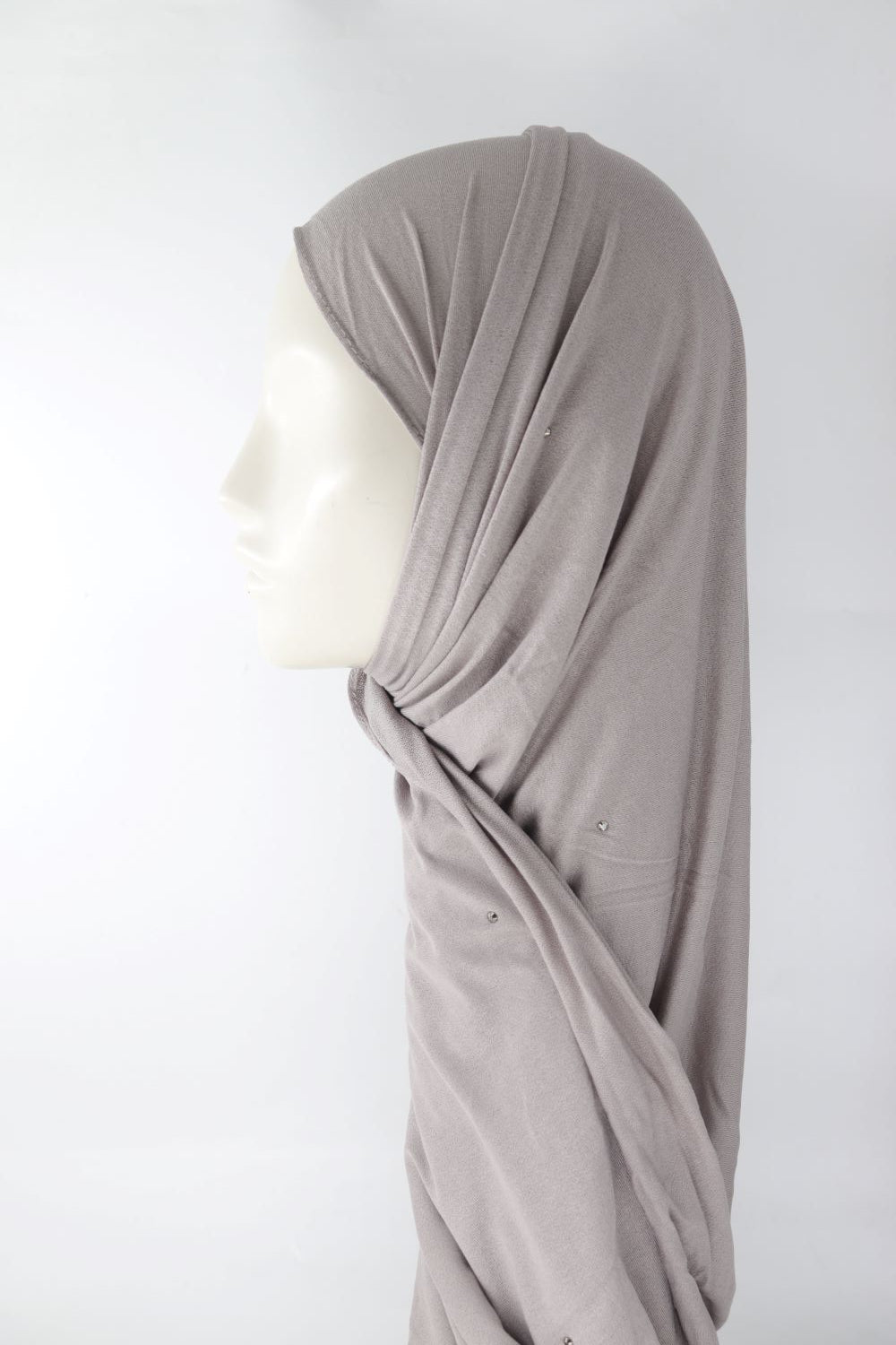 Hijab With Crystal Voile Fashion