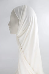 Hijab With Crystal Voile Fashion