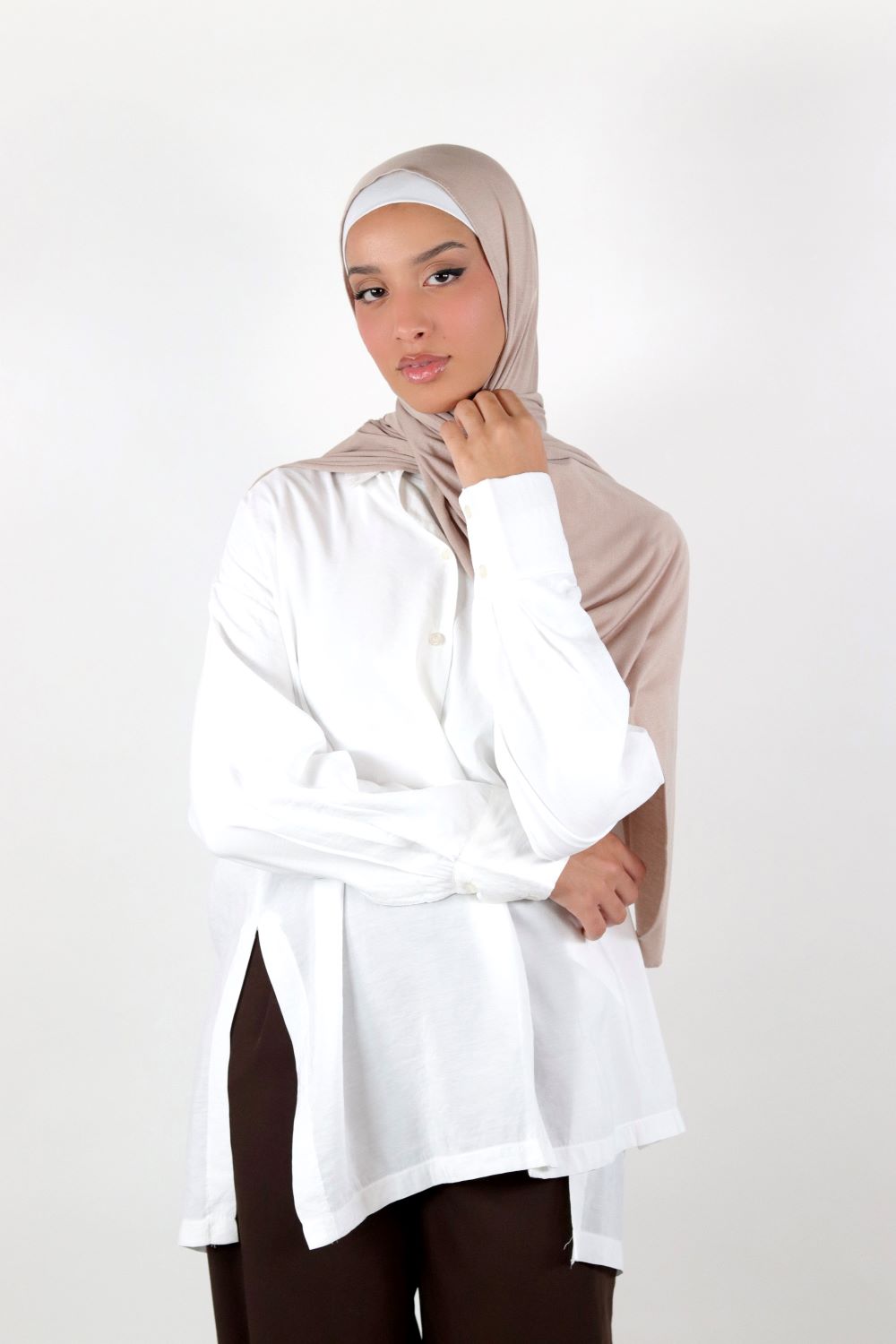 Basic Cotton Clinex Hijab - Voile Fashion