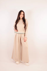 Wide Leg Trousers -  Elora