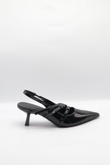 Kitten Heel Mule -  Hazar