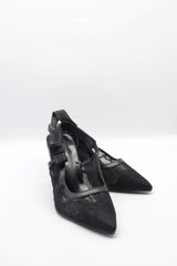 Ankle Strap Kitten Heel -  Hazar