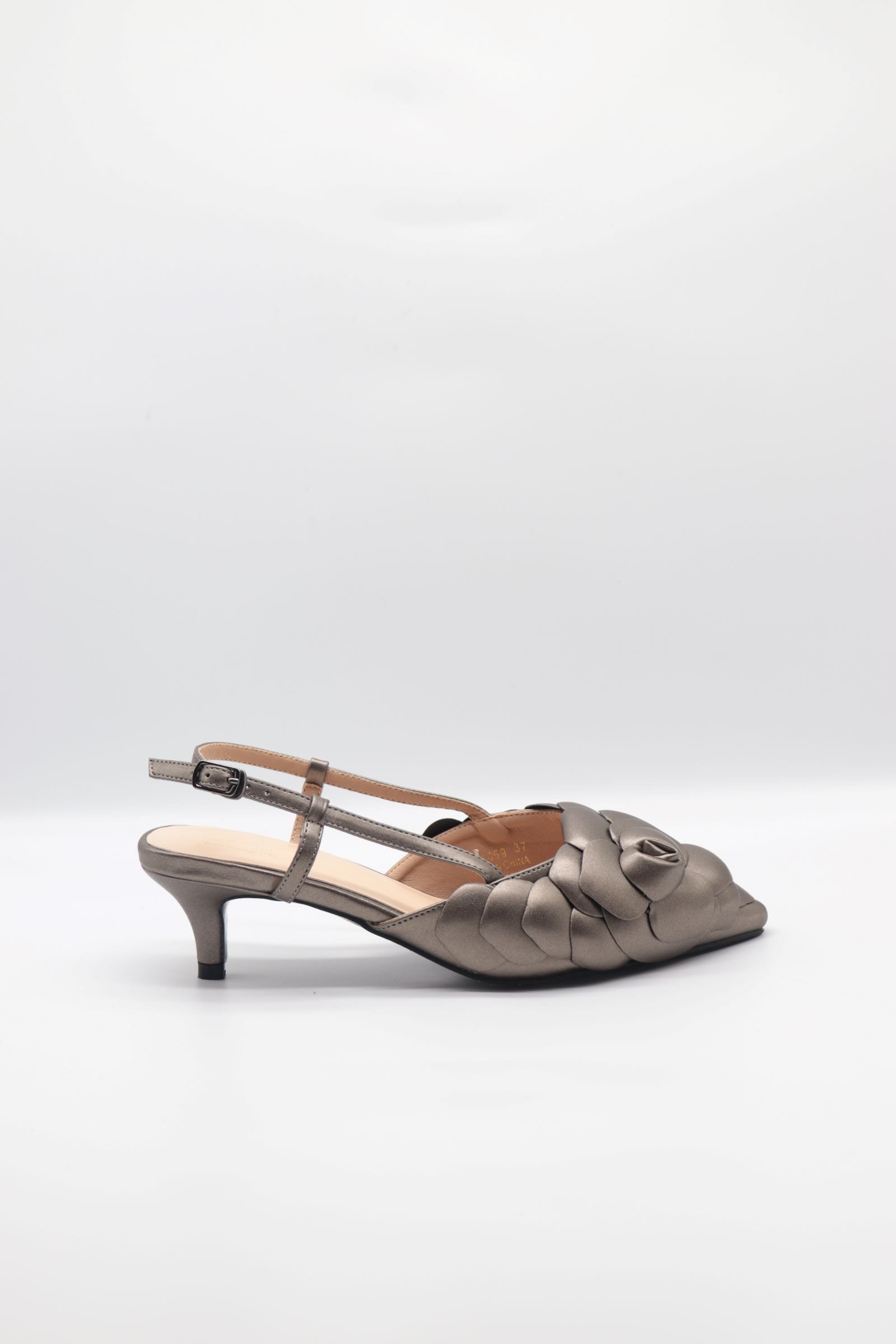 Kitten Heel Mule -  Hazar