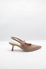 Kitten Heel Mule -  Hazar