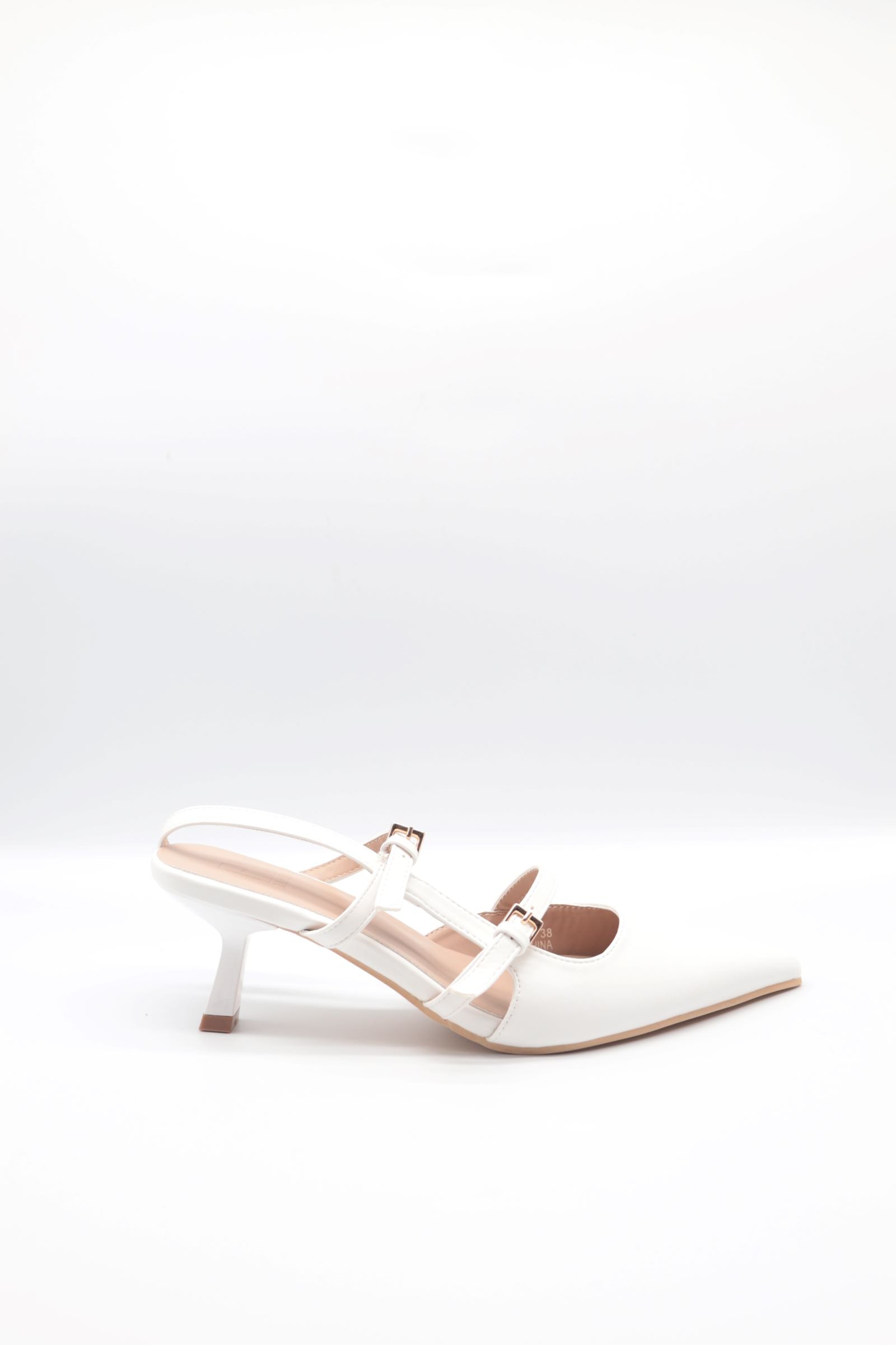 Kitten Heel Mule -  Hazar