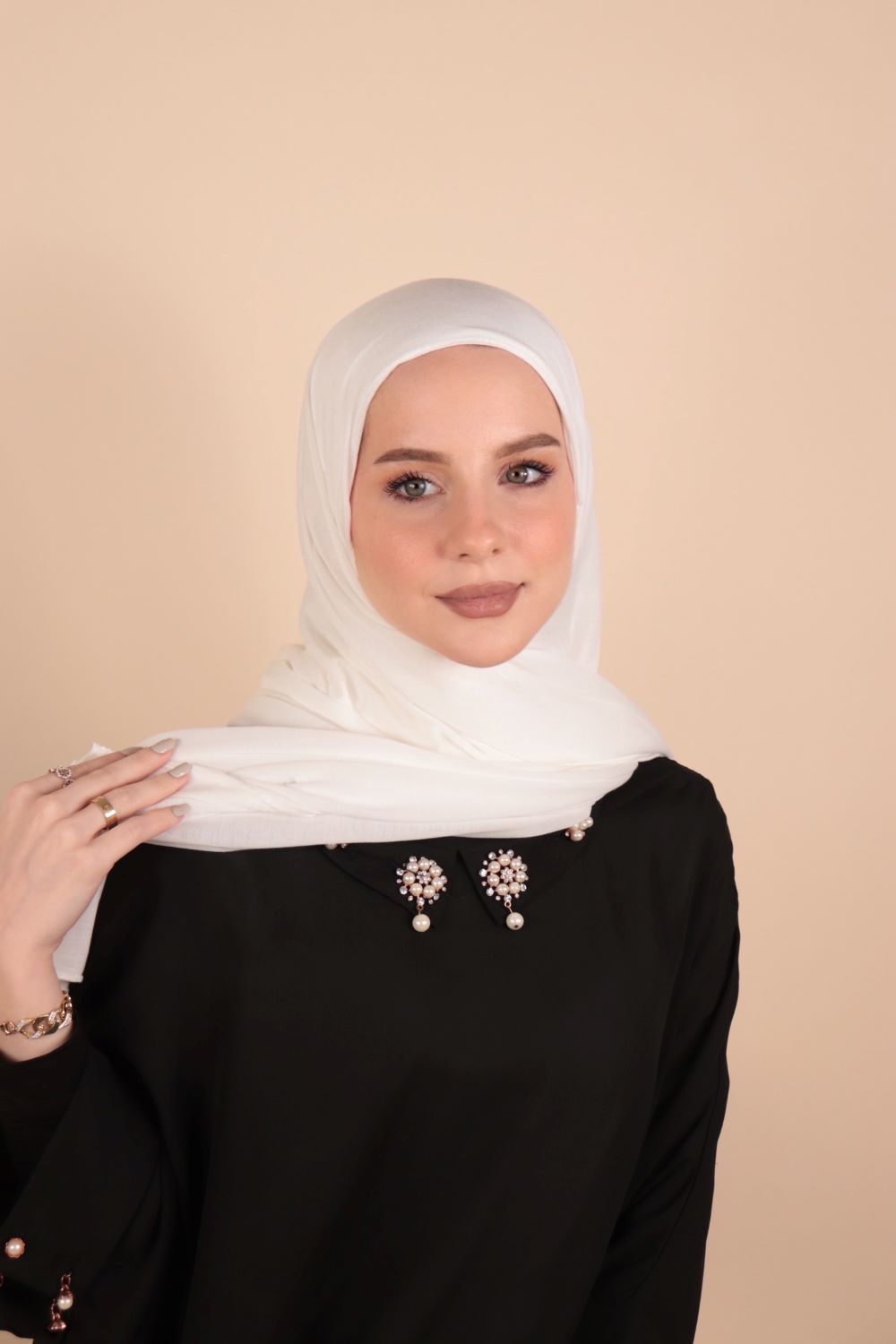 Cotton Clinex Instant Hijab - Voile Fashion