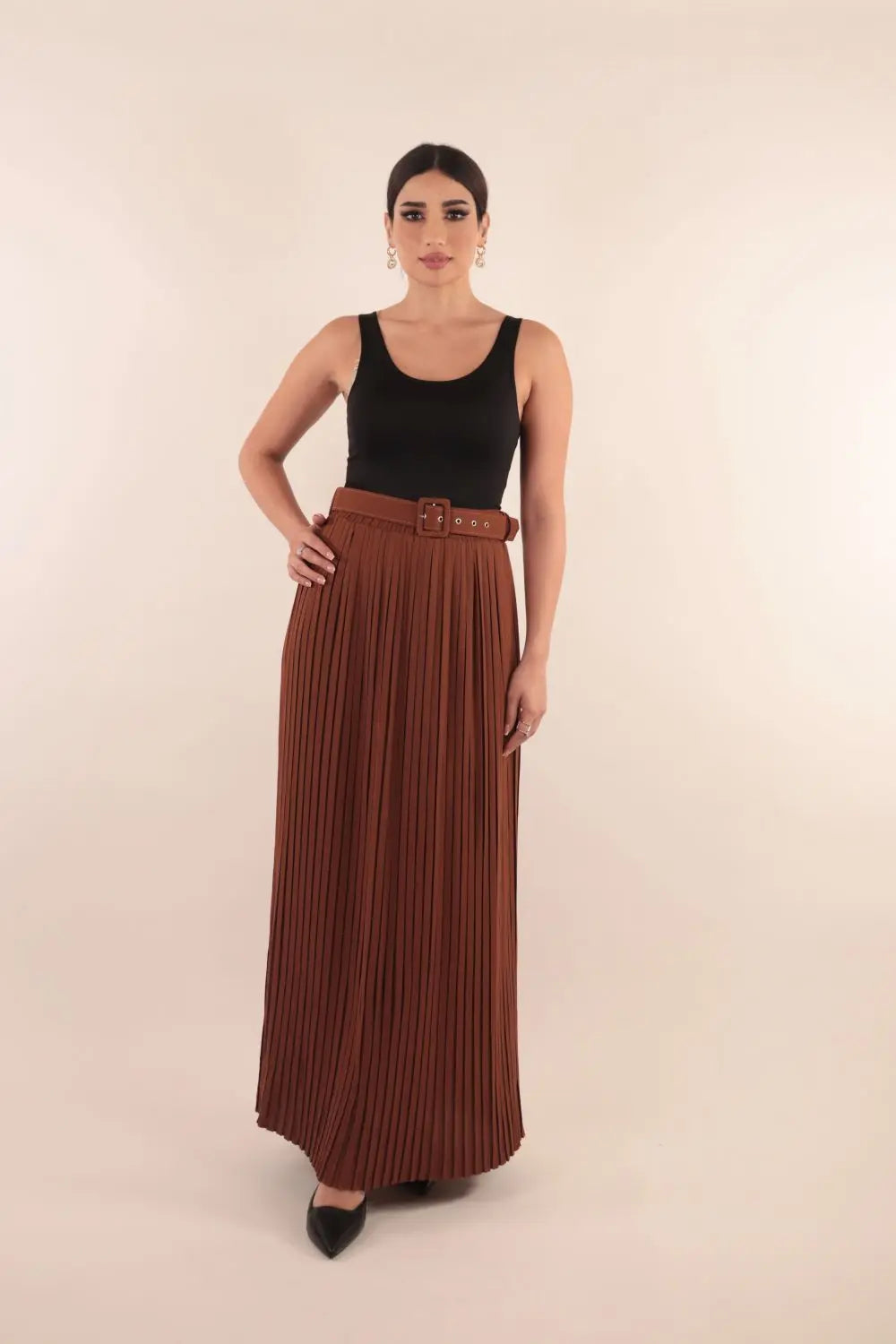 Pleated Skirt -  Elora