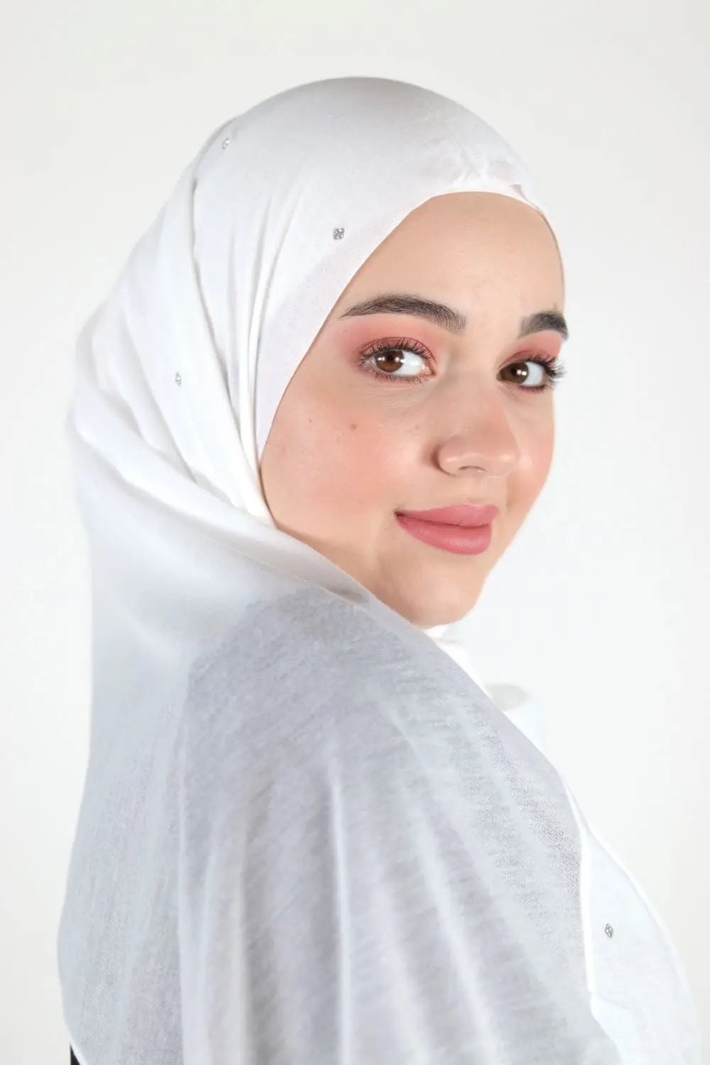 Instant Hijab With Crystal Voile Fashion