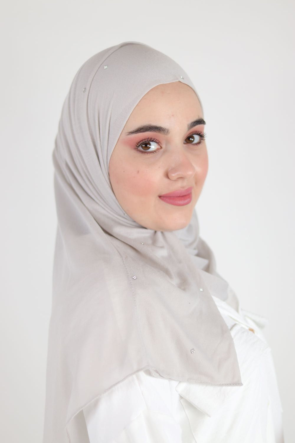 Instant Hijab With Crystal Voile Fashion
