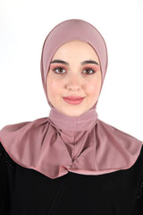 Instant hijab lycra Voile Fashion