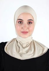 Instant hijab lycra Voile Fashion