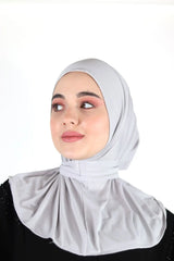 Instant hijab lycra Voile Fashion