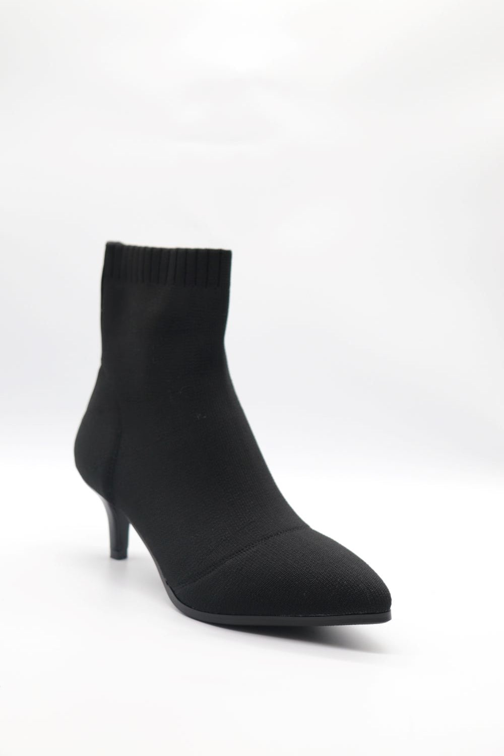 Kitten Heel Boot Voile Fashion