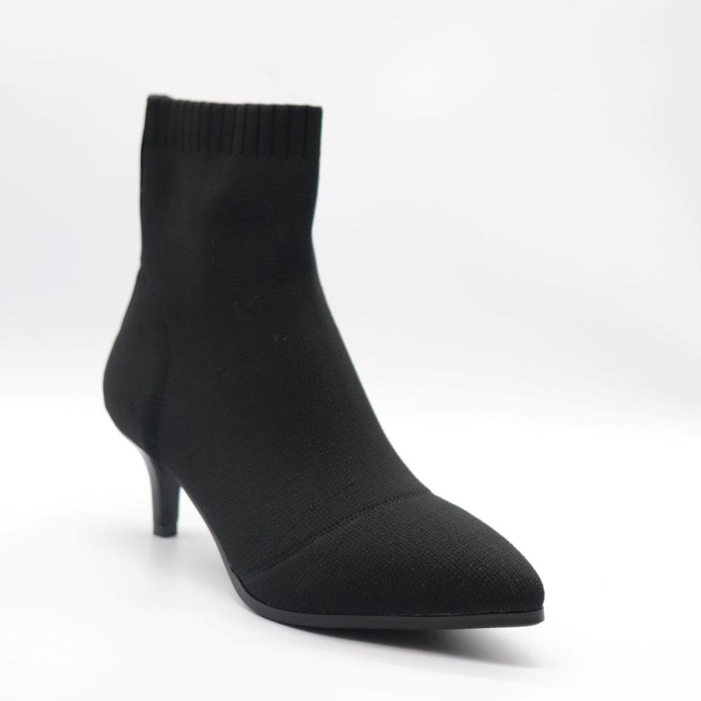 Kitten Heel Boot Voile Fashion