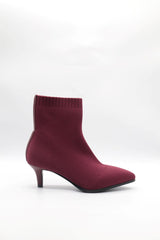 Kitten Heel Boot Voile Fashion