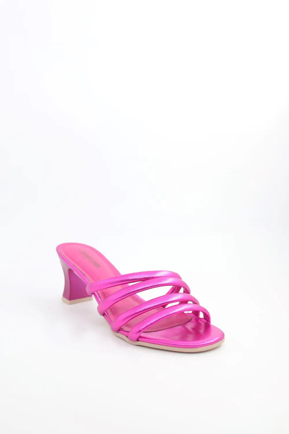 Kitten Heel Mule Voile Fashion