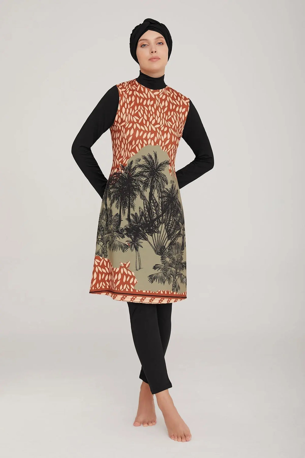 Maresiva Burkini Swimsuit 8000 Voile Fashion