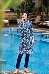 Maresiva Burkini Swimsuit 8002 Voile Fashion