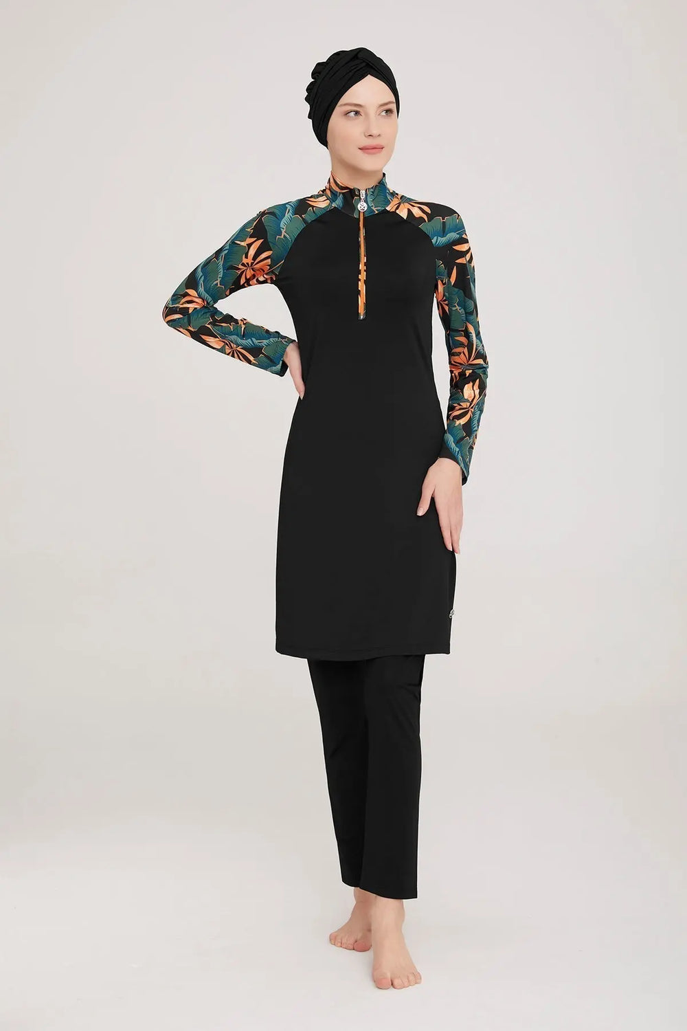 Maresiva Burkini Swimsuit 8020 Voile Fashion