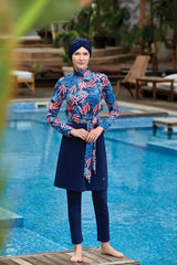 Maresiva Burkini Swimsuit 8021 Voile Fashion