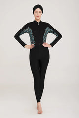 Maresiva Burkini Swimsuit 8027 Voile Fashion