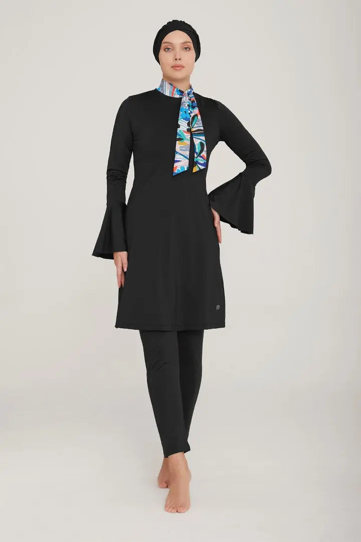 Maresiva Burkini Swimsuit 8030 Voile Fashion