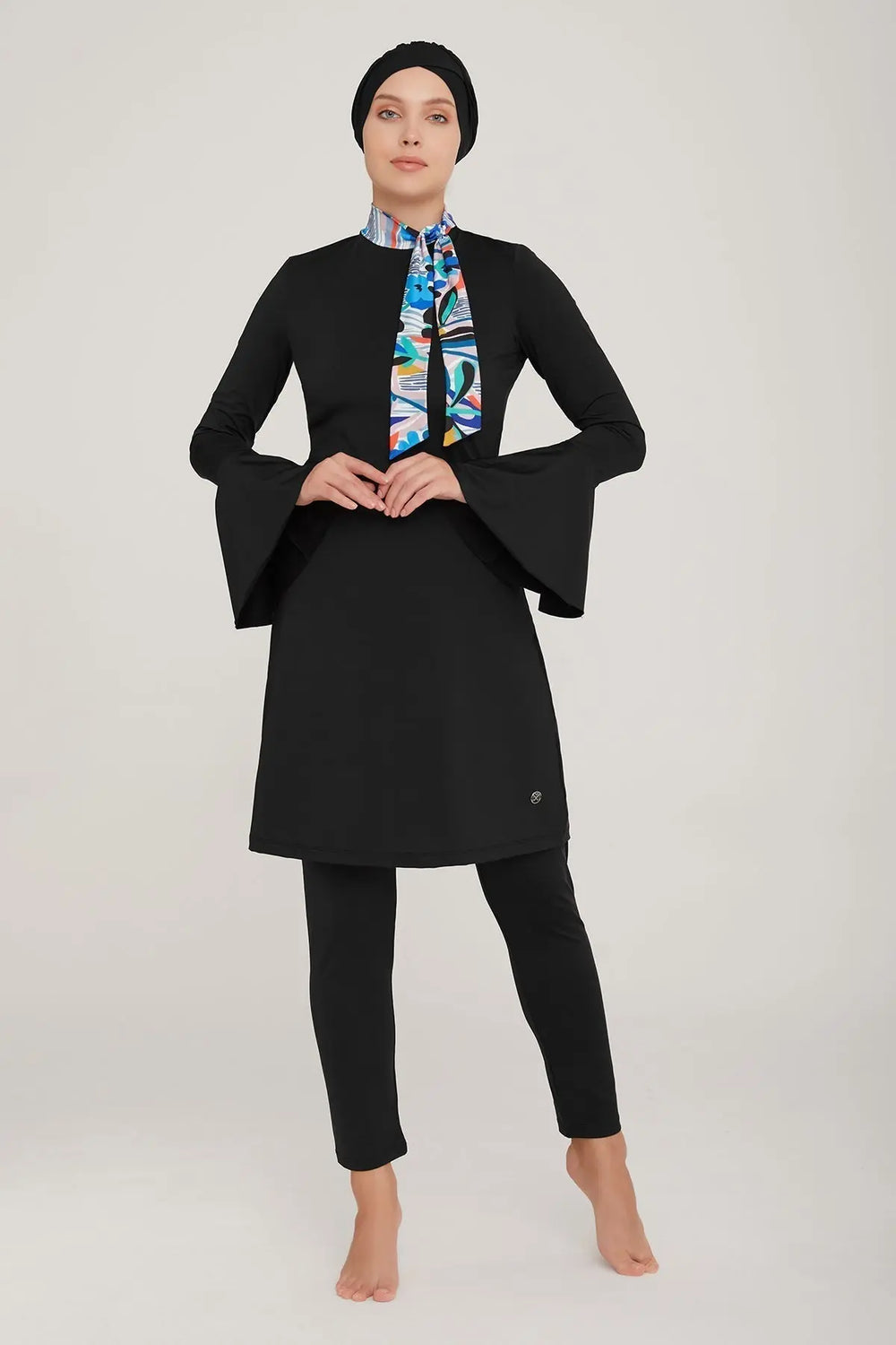 Maresiva Burkini Swimsuit 8030 Voile Fashion