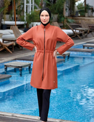 Maresiva Burkini Swimsuit-8070 Voile Fashion