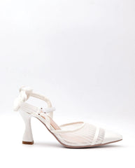 Med Heel Shoe Voile Fashion