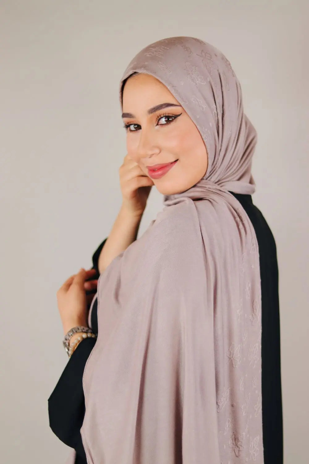 Patterned Cotton Hijab Voile Fashion