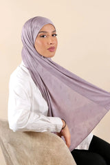 Patterned Cotton Instant Hijab Voile Fashion