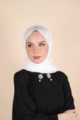 Patterned Cotton Instant Hijab Voile Fashion