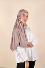 Patterned Cotton Instant Hijab Voile Fashion