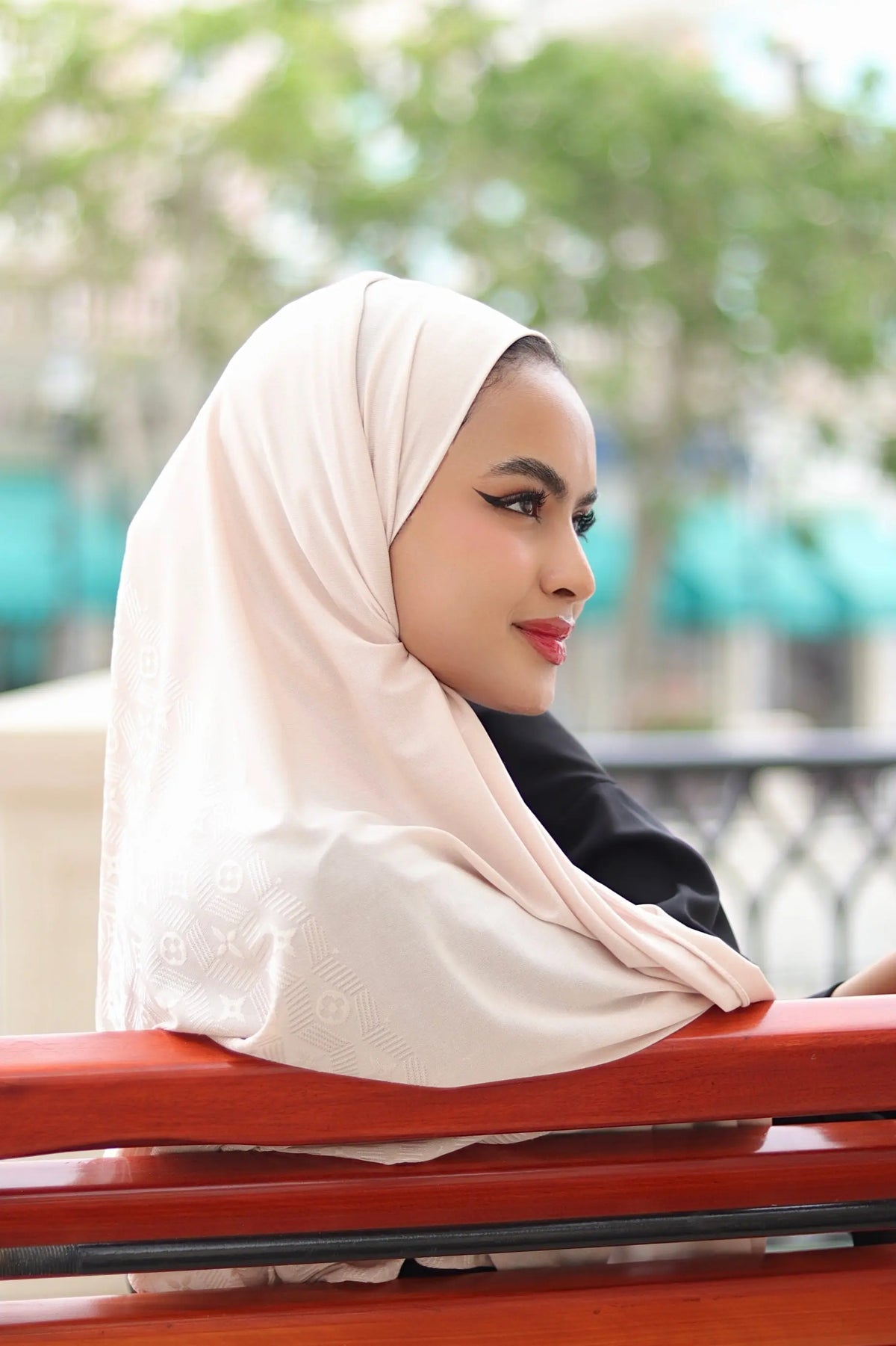 Patterned Hijab Voile Fashion