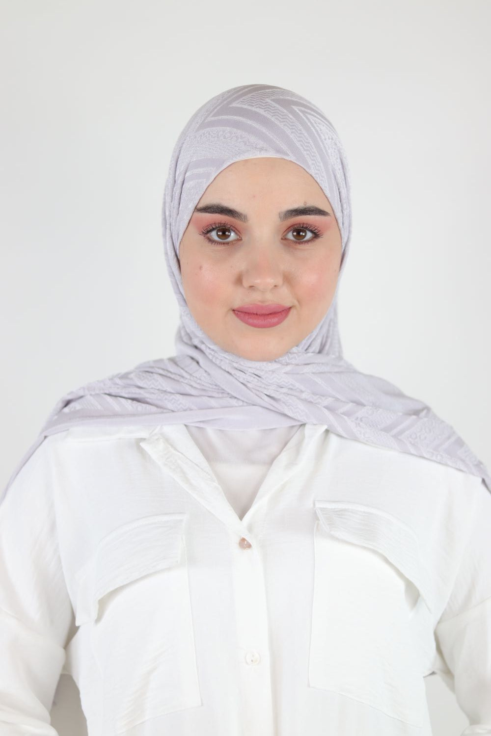 Patterned Hijab Voile Fashion