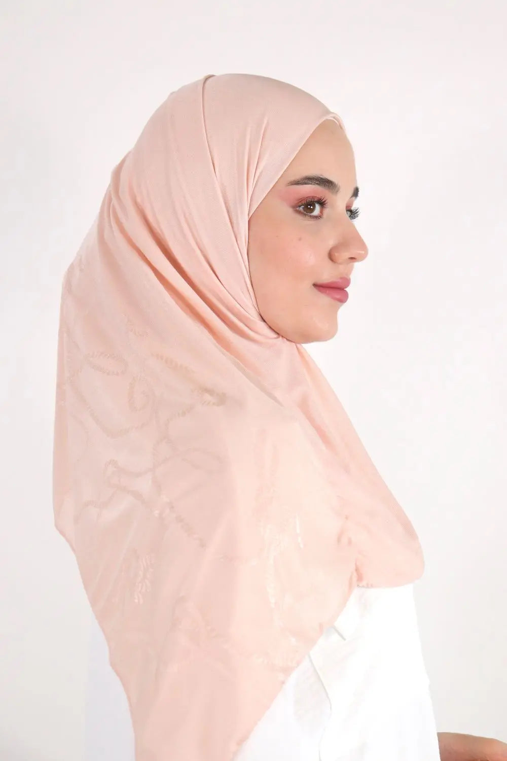 Patterned  Instant Hijab Voile Fashion