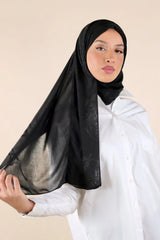 Patterned  Instant Hijab Voile Fashion