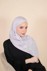 Patterned  Instant Hijab Voile Fashion