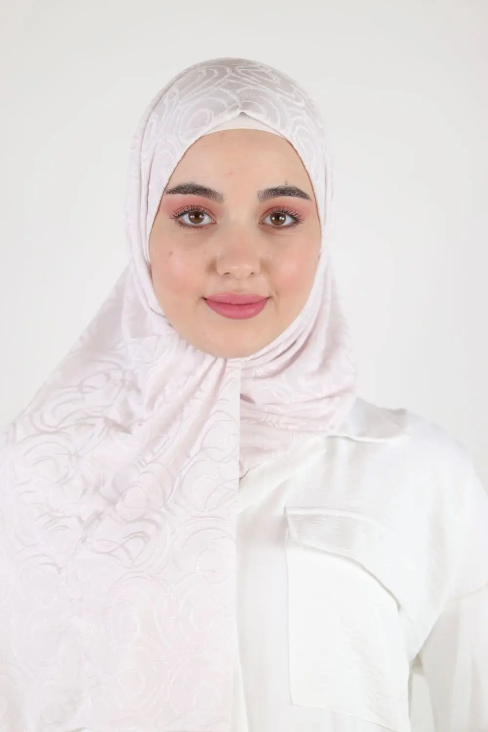 Patterned  Instant Hijab Voile Fashion