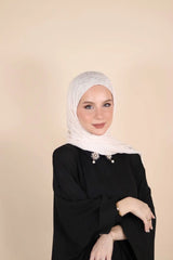 Patterned  Instant Hijab Voile Fashion