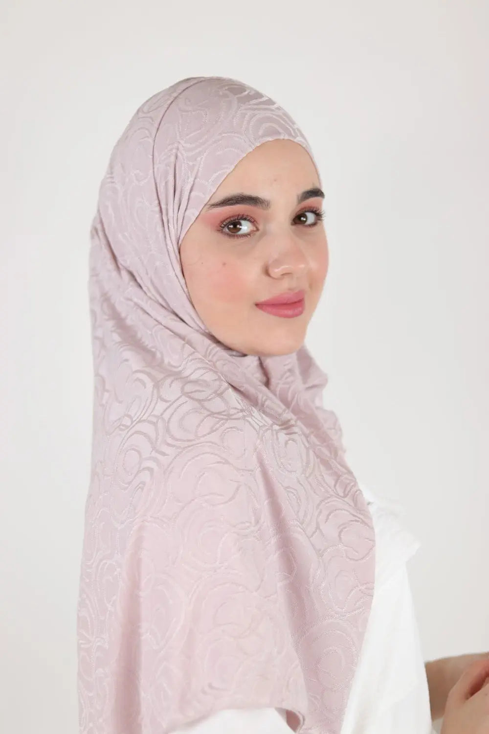 Patterned  Instant Hijab Voile Fashion