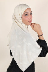 Patterned  Instant Hijab Voile Fashion