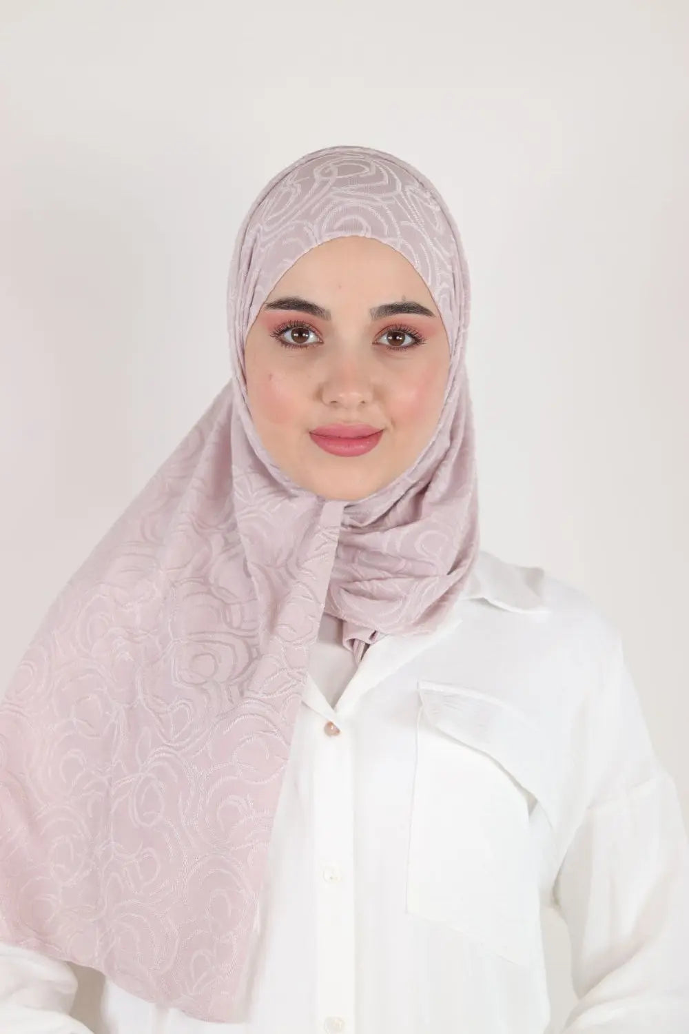 Patterned  Instant Hijab Voile Fashion