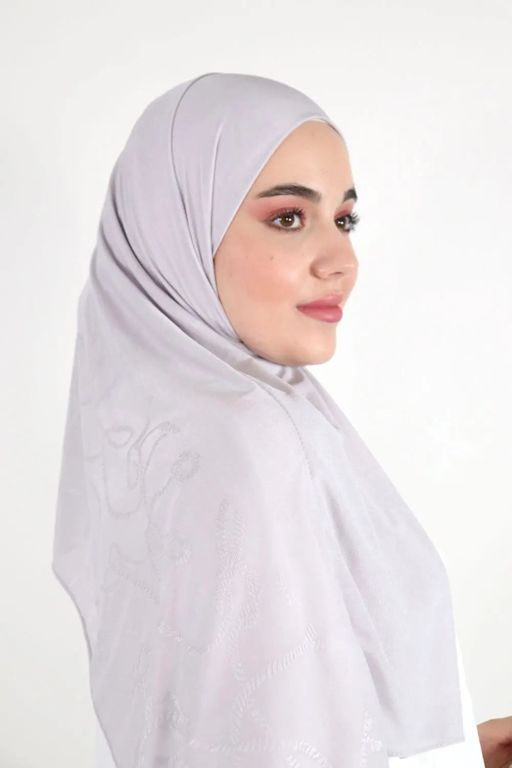 Patterned  Instant Hijab Voile Fashion