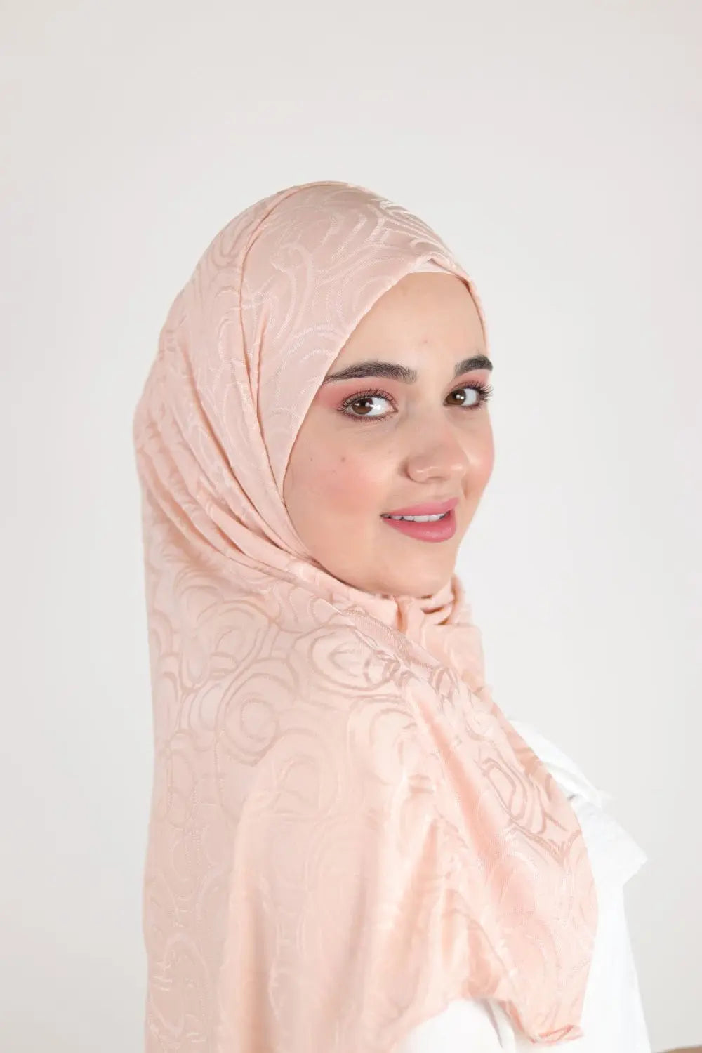 Patterned  Instant Hijab Voile Fashion