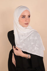 Patterned  Instant Hijab Voile Fashion